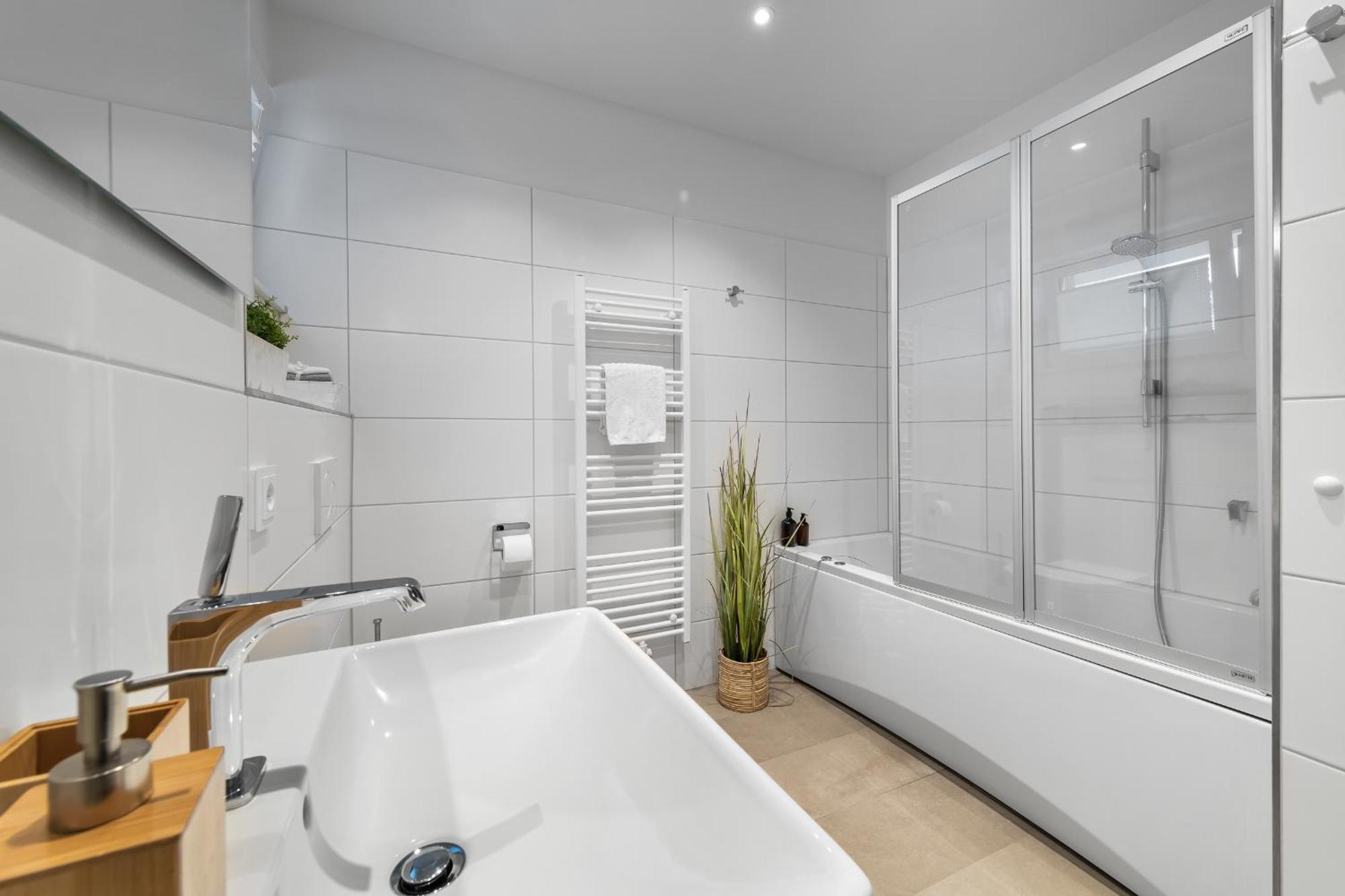 Apartament Ocean Storm- 2 Og, Balkon, Kamin Olpenitz Zewnętrze zdjęcie