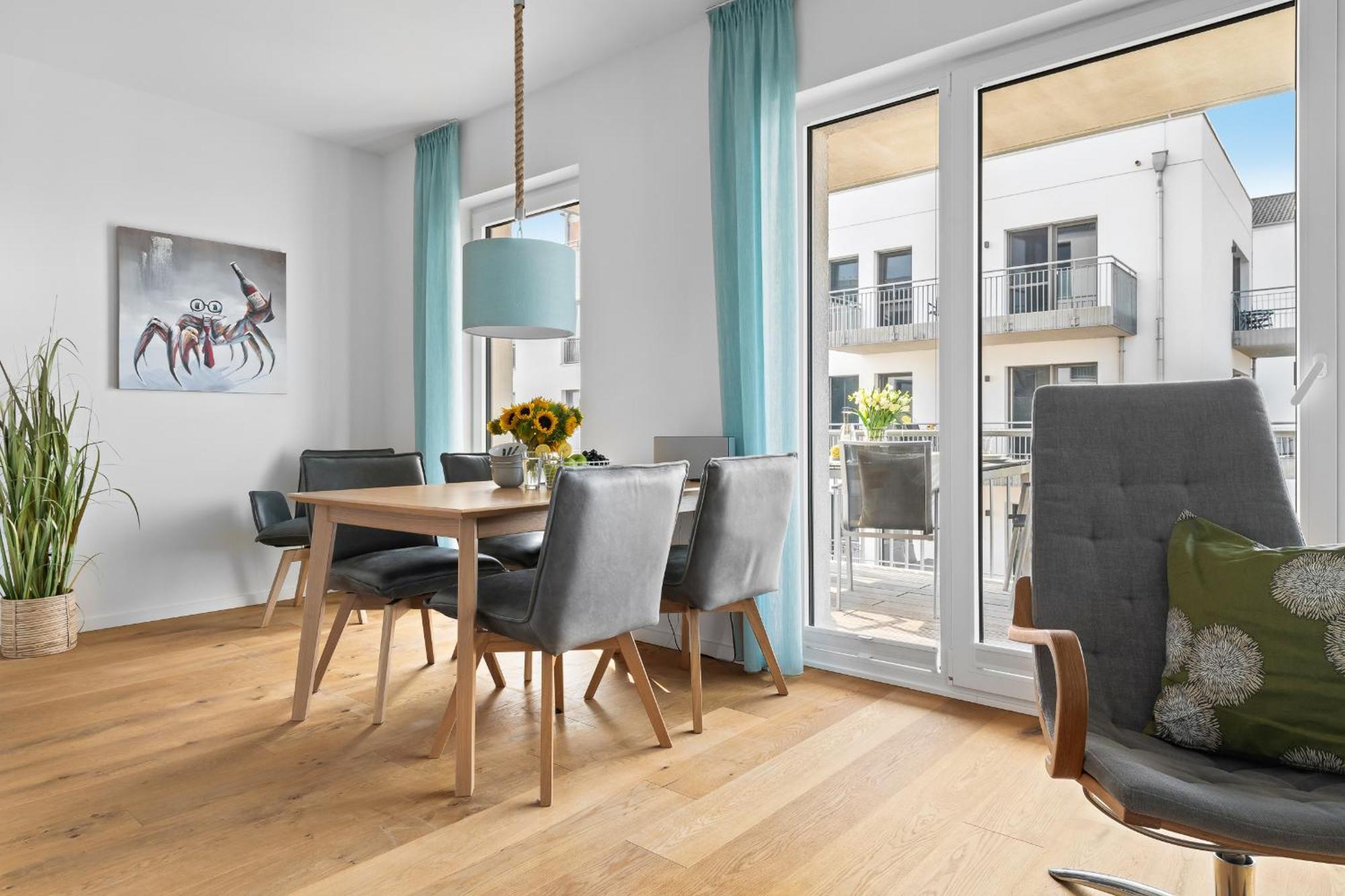 Apartament Ocean Storm- 2 Og, Balkon, Kamin Olpenitz Zewnętrze zdjęcie