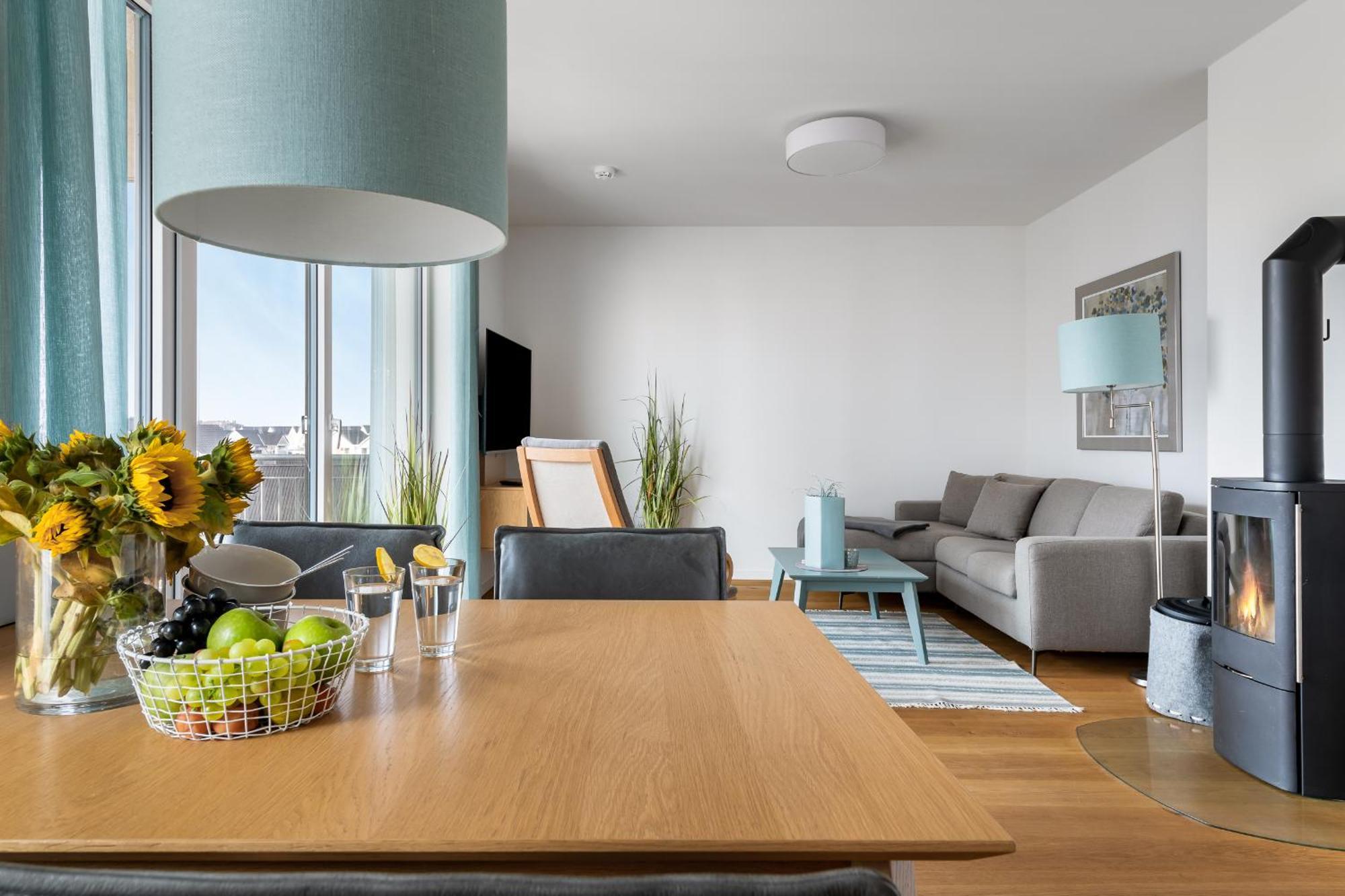 Apartament Ocean Storm- 2 Og, Balkon, Kamin Olpenitz Zewnętrze zdjęcie