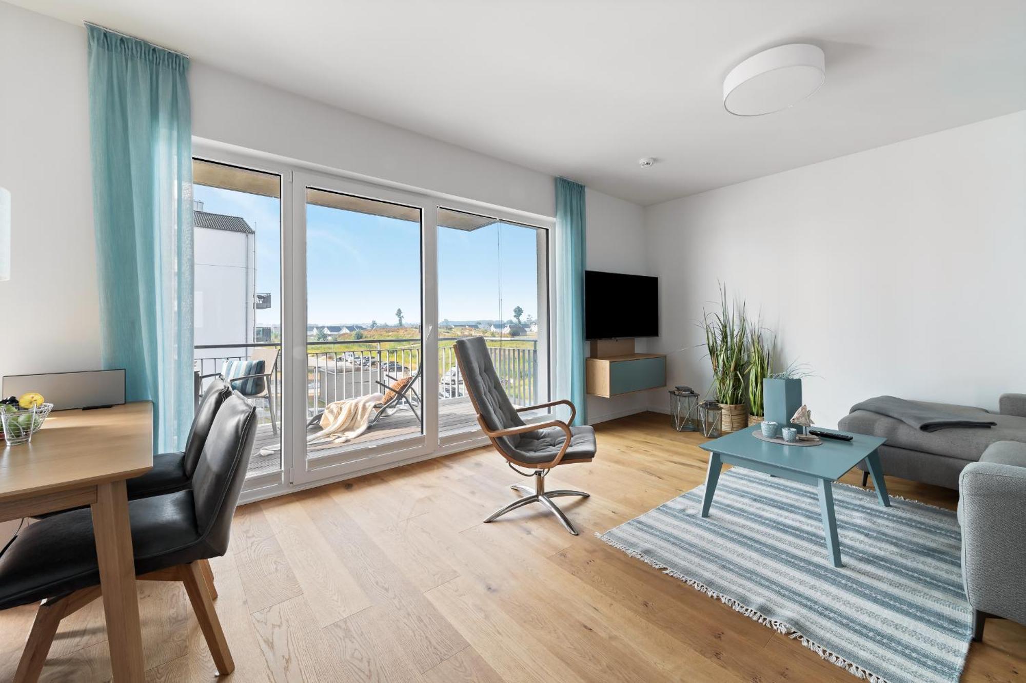 Apartament Ocean Storm- 2 Og, Balkon, Kamin Olpenitz Zewnętrze zdjęcie
